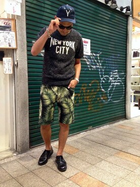 matsuuraさん（メンズ・189cm）の夏コーディネート