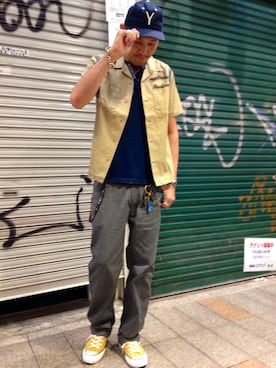 matsuuraさん（メンズ・189cm）の夏コーディネート