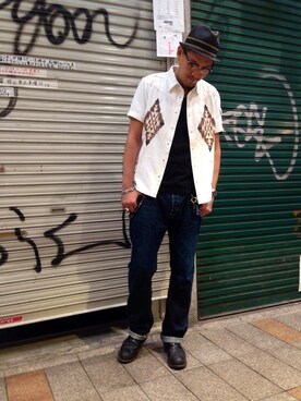 matsuuraさん(メンズ・189cm)の夏コーディネート