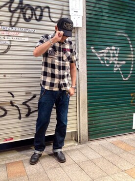 matsuuraさん（メンズ・189cm）の夏コーディネート