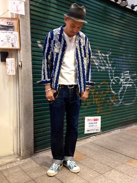 matsuuraさん（メンズ・189cm）の夏コーディネート