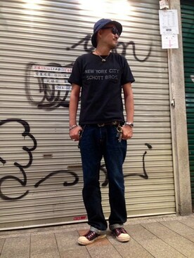 matsuuraさん(メンズ・189cm)の夏コーディネート