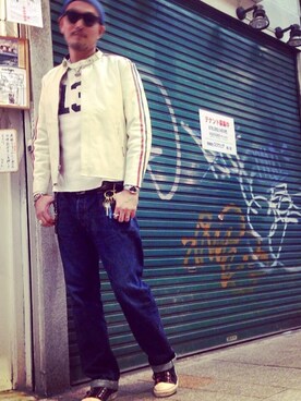 matsuuraさん（メンズ・189cm）の夏コーディネート