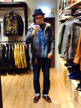 matsuuraさん（メンズ・189cm）の冬コーディネート