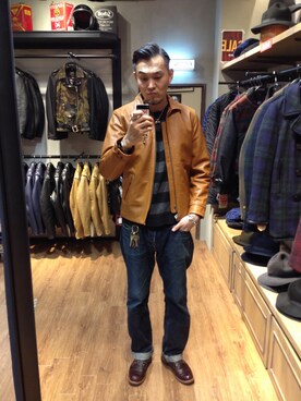 matsuuraさん(メンズ・189cm)の冬コーディネート