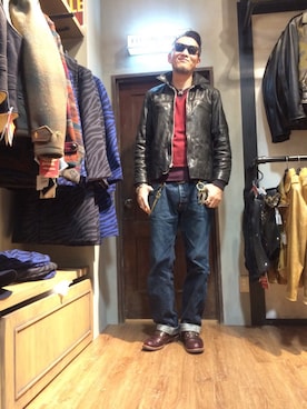 matsuuraさん（メンズ・189cm）の冬コーディネート