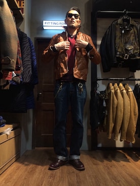 matsuuraさん（メンズ・189cm）の冬コーディネート