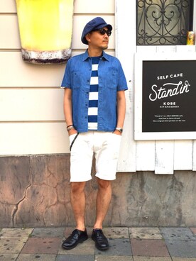 matsuuraさん（メンズ・189cm）の春コーディネート