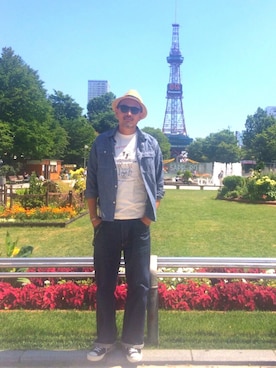 matsuuraさん（メンズ・189cm）の夏コーディネート