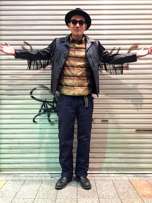 Schott KOBE店matsuuraさんの「(|)」を使ったコーディネート