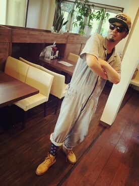 「DEMIO ROCK FES.」｜Go店長さん（メンズ・179cm）の夏コーディネート