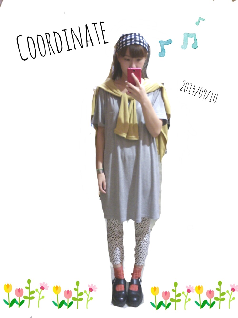 「GU、KINJI、work、good night」｜「GUのアイテム（その他パンツ、ホワイト系）」を使った、YUNさん（レディース・161cm）の秋コーディネートの1枚目の写真