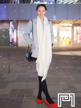 「WINNER」｜mini_manyeeさん（レディース・160cm）の冬コーディネート