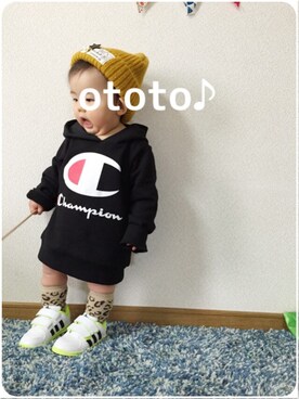 おと♪さん(キッズ・70cm)の冬コーディネート