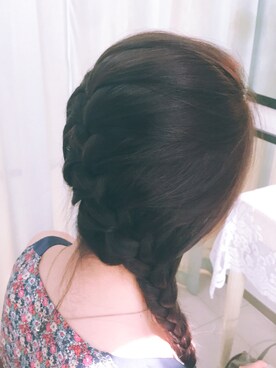 「hair」｜OXY さん（レディース・172cm・10代）の夏コーディネート