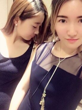 「sandro（サンドロ）のアイテム（ワンピース/ドレス）」を使った、OXY さん（レディース・172cm）の春コーディネート