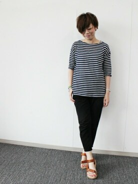 FRAMeWORK ディアモール店 staff4さん(レディース・162cm)の夏コーディネート