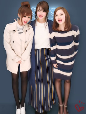 「ENVYM（アンビー）のアイテム（チェスターコート）」を使った、Shiho.saitoさん（レディース・168cm）の春コーディネート