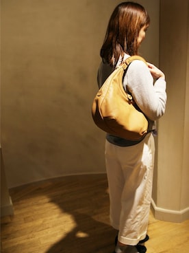 「Felisi（フェリージ）のアイテム」を使った、本社スタッフさん（レディース・159cm）の春コーディネート