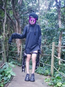 「MORPH8NE（モルフィン）のアイテム（トップス）」を使った、K.さん（レディース・151cm）の秋コーディネート