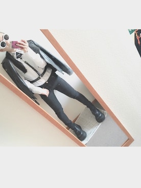 「MORPH8NE（モルフィン）のアイテム（トップス）」を使った、K.さん（レディース・151cm）の秋コーディネート