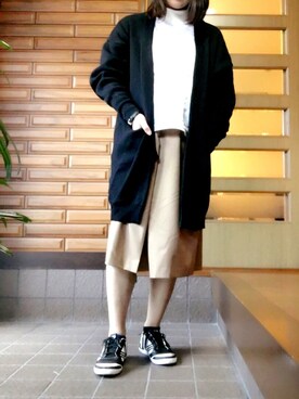 「OPENING CEREMONY（オープニングセレモニー）のアイテム（スウェット）」を使った、chisaさん（レディース・160cm）の春コーディネート