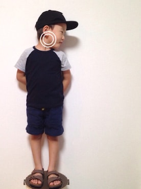 keikeiさん（キッズ・100cm）の夏コーディネート