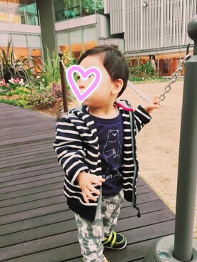 りつまるさん（キッズ・80cm）の春コーディネート