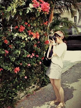 けみさん（レディース・154cm）の春コーディネート