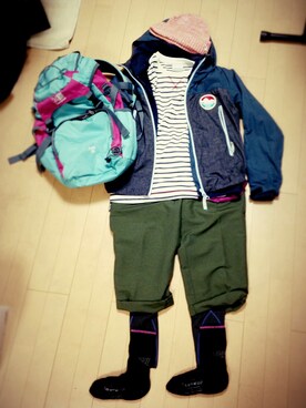 けみさん（レディース・154cm）の春コーディネート