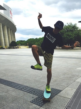 みかたろうさん（メンズ・175cm）の夏コーディネート