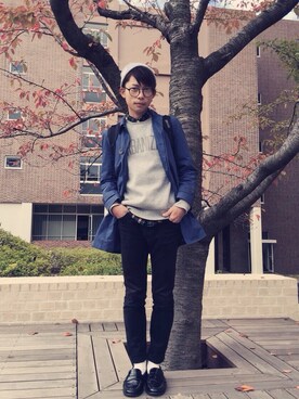 大和さん（メンズ・171cm）の秋コーディネート