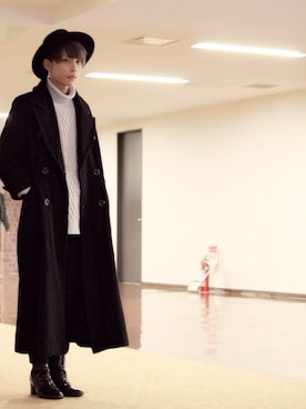 大和さん（メンズ・171cm）の冬コーディネート