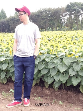 「GALLET（ギャレット）のアイテム」を使った、s.namitaさん（メンズ・172cm）の夏コーディネート