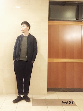 s.namitaさん（メンズ・172cm）の冬コーディネート