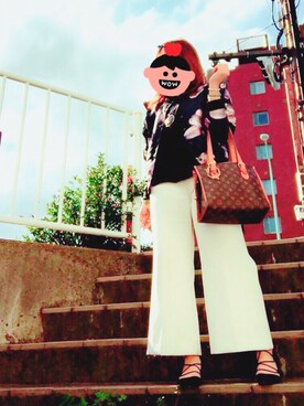 「gallery（ギャラリー）のアイテム」を使った、Lisa❤︎さん（レディース・158cm）の春コーディネート