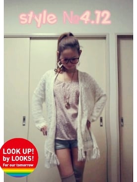 「mercuryLUX（マーキュリーリュクス）のアイテム」を使った、♡meicai♡さんの春コーディネート