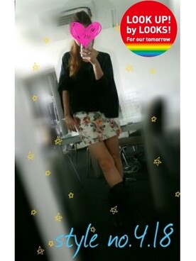 「MERCURYDUO（マーキュリーデュオ）のアイテム（その他トップス）」を使った、♡meicai♡さんの春コーディネート