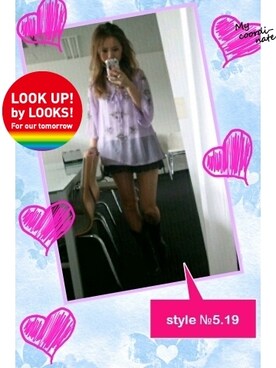 「MERCURYDUO（マーキュリーデュオ）のアイテム（その他トップス）」を使った、♡meicai♡さんの春コーディネート