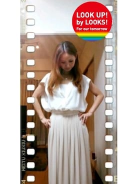 「mercuryLUX（マーキュリーリュクス）のアイテム」を使った、♡meicai♡さんの夏コーディネート