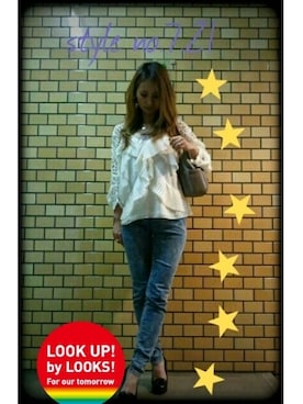 「mercuryLUX（マーキュリーリュクス）のアイテム」を使った、♡meicai♡さんの秋コーディネート