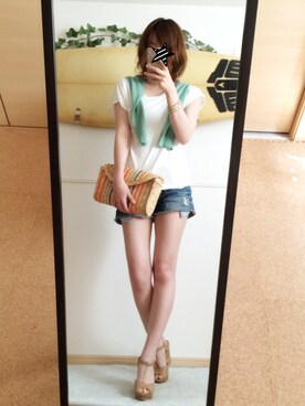 miiさん（レディース・161cm）の春コーディネート