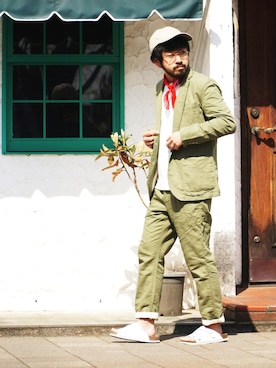 阿部係長さんのコーディネート