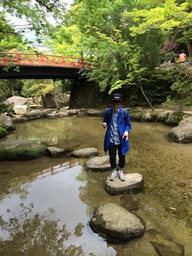 おしんさん（メンズ・170cm）の春コーディネート