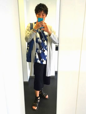 「Abercrombie&Fitch（アバークロンビーアンドフィッチ）のアイテム（バッグ）」を使った、Taisuke Kさん（メンズ・171cm）の春コーディネート