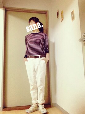 sa na.さん（レディース・155cm）の春コーディネート