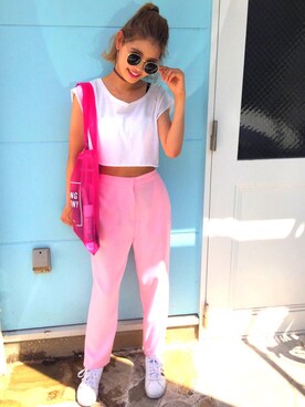 「STYLENANDA」｜AYAYANさん（レディース・160cm）の夏コーディネート