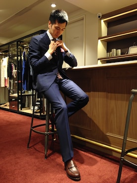 「united arrows」｜「アイテム（セットアップ）」を使った、uataipei_Hugoさん（メンズ・180cm）の夏コーディネート