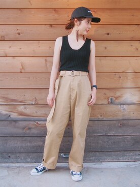 yuiさん（レディース・154cm）の夏コーディネート