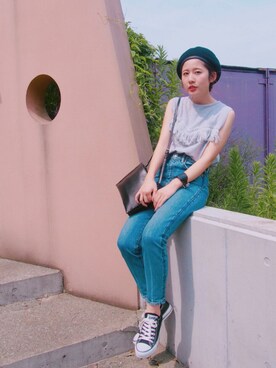 yuiさん（レディース・154cm）の夏コーディネート